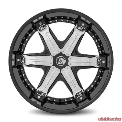Diablo Fury Wheel 26x10 Blank 30 78.1 Gloss Black - FUR-261BLNK3078LB
